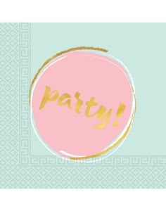 20 stk Servietter 33x33 cm - Pastell Party