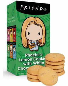 Phoebe's Lemon Cookies with White Chocolate Chips - Friends Inspirerte Kjeks 150 gram (USA Import)