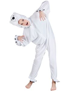 Isbjørnkostyme i Plysj til Barn