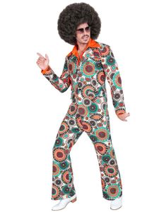 60's Mandalamønstret Hippiekostyme til Herre