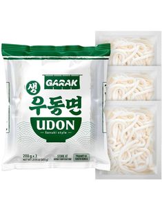 3 pk GARAK Udon Nudler 3x200 gram (Korea)
