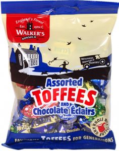 Walkers Assorted Toffees 150 gram
