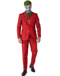 Rød The Joker Dress til Herre - Suitmeister