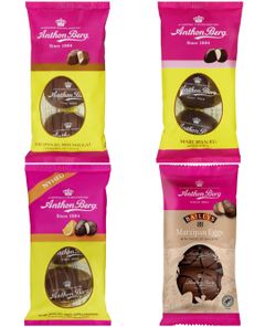 Taste Them All - Anthon Berg 3 pk Marsipanegg - Fire Smaker - Pakketilbud