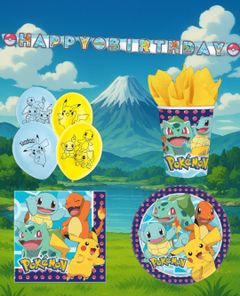 Pokemon Festpakke 8 Personer