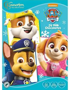 Paw Patrol Sjokolade Adventskalender