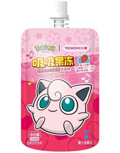 Pokemon Inhales Jelly Strawberry Flavour - Geledrikke med Jordbærsmak 150 gram (Asia Import)