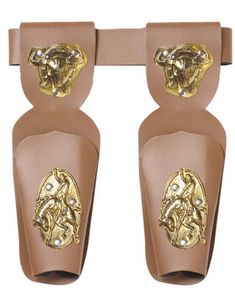 Cowboy Dobbel Pistolhylstre - Brun