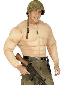 Tøft Muskeldrakt Kostyme