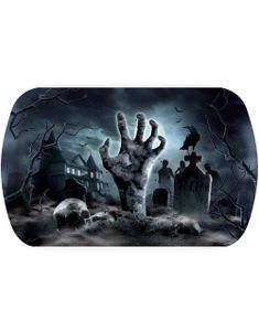 Serveringsfat med Zombie Motiv - 39x24 cm 