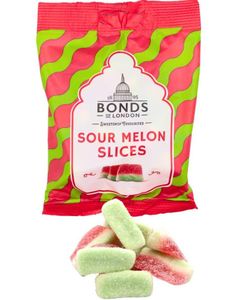 Sour Melon Slices - 130 g Bonds of London (UK)