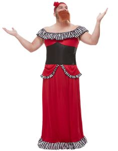 The Greatest Showman Inspirert Bearded Lady Kostyme til Mann