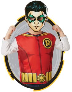 Lisensiert DC Comics Robin Kostyme til Barn - Strl 3-6 ÅR