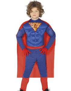 Muskuløs Superhelt Kostyme til Barn