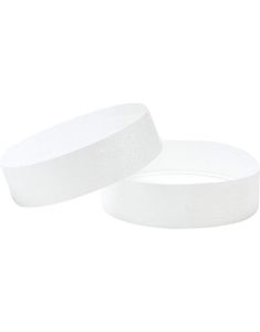 1000 stk Tyvek Festivalarmbånd / Entrearmbånd - Hvite
