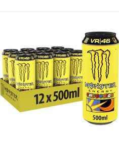 DATOVARE - 12 stk Monster Energy The Doctor 500 ml Energidrikk - Helt Brett (Import) (28.02.2026)