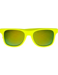 Kostymebriller i Wayfarer-Stil - Gul