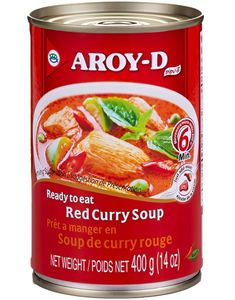 Red Curry Soup - Aroy-D 400 gram