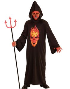 Svart Djevelkostyme til Barn