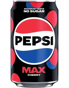 Pepsi Max Cherry - Sukkerfri Brus 330 ml (USA)