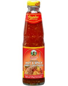 Pantai Hot & Spicy Sweet Chili Sauce - Hot & Søt Chilisaus 300 ml (Thailand)