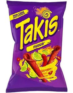 DATOVARE - Takis Tortilla Chips - Fuego 100 gram (USA - Supersterk) (05.12.2025)