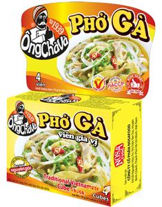 Ong Cha Va Chicken Pho Broth Cubes - 4 stk (Vietnam)
