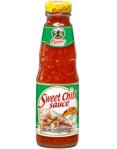 Pantai Sweet Chili Sauce with Lemongrass - Søt Chilisaus med Sitrongress 200 ml (Thailand)