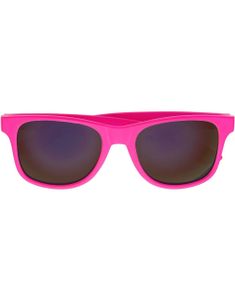 Kostymebriller i Wayfarer-Stil - Rosa