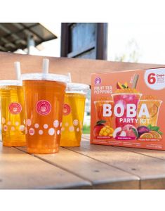O's Bubble Fruit Tea Popping Boba Party Kit 480 gram (Taiwan)