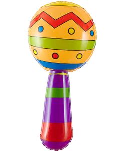 Oppblåsbar Maraca med Bjeller - 20 cm