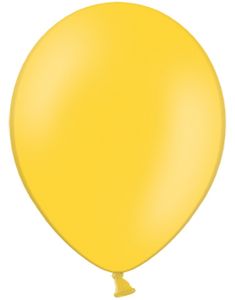 10 stk 30 cm - Mørk Gule Ballonger