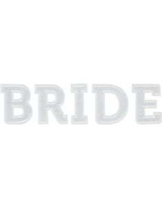 BRIDE Hvit Patch