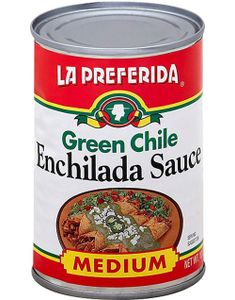 La Preferida Green Chile Enchilada Sauce - Medium-Sterk Enchiladasaus med Grønn Chili 283 gram (USA Import)