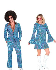 Parkostyme - Blomstrete Blå Hippie