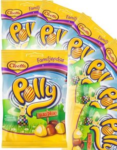 15 stk Polly Påskeposer med 3 Forskjellige Smaker - Hel Eske 4,5 kg