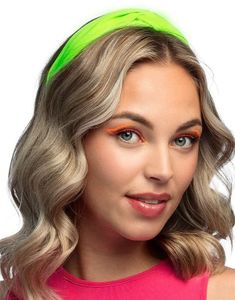 Neon Grønt Pannebånd