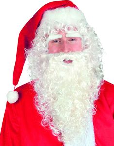 Nisseskjegg, Parykk og Øyenbryn i Hvitt