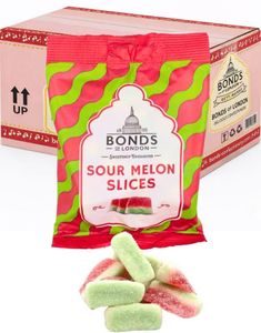 12 stk Sour Melon Slices - Hel Eske Bonds of London (UK)