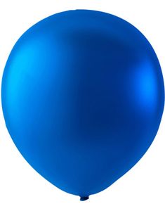 100 stk 23 cm MEGAPACK - Blå Metallic Ballonger