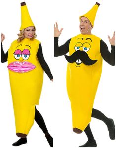 Parkostyme - Mr. og Mrs. Banana Kostyme