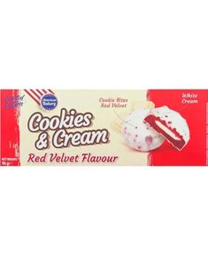 American Bakery Cookies & Cream Red Velvet Flavour - Kjeks med Smak av Red Velvet 96 g (USA Import)