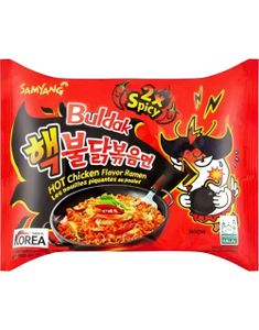Samyang Buldak 2X Spicy Hot Chicken Flavor Ramen 140 gram (Korea)