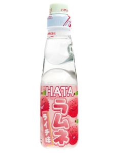 Ramune Lychee - Brus med Litchismak 200 ml (Japan Import)