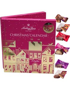 Anthon Berg Adventskalender med Forskjellige Fylte Marsipaner