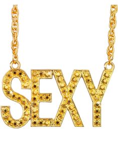 Sexy - Gullfarget Smykke