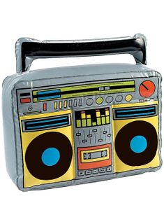 Oppblåsbar Boom Box 44x38 cm cm