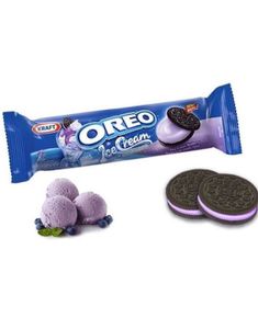 Oreo Ice Cream Blueberry - Oreokjeks med Blåbærsmak 119,6 gram