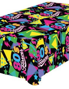 Plastduk 137x274 cm - 80s Forever