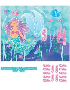 Bursdagslek/Partylek med Havfruetema